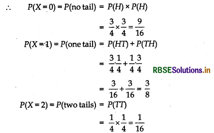 RBSE Solutions for Class 12 Maths Chapter 13 Probability Ex 13.4 9