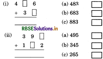 RBSE 5th Class Maths Solutions Chapter 17 Mental Mathematics 1