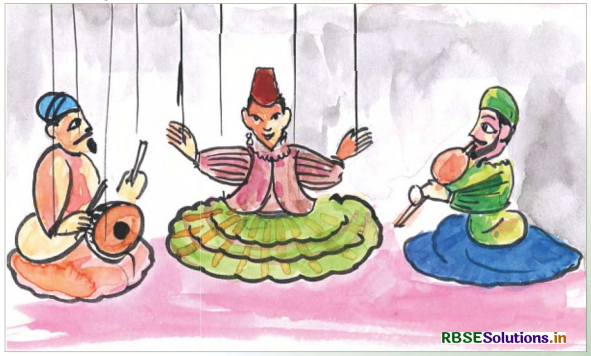 RBSE Solutions for Class 3 Hindi Chapter 10 काठ की पुतली नाचे, गाएँ 1