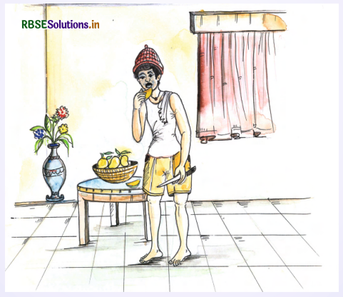 RBSE Solutions for Class 4 English Chapter 9 Ramu and the Mangoes 11