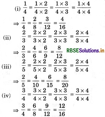 RBSE 5th Class Maths Solutions Chapter 7 तुल्य भिन्न 5