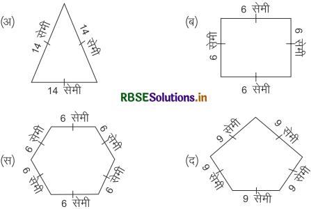 RBSE 5th Class Maths Solutions Chapter 14 परिमाप एवं क्षेत्रफल 8