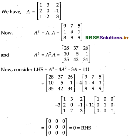 RBSE Class 12 Maths Important Questions Chapter 3 Matrices 29