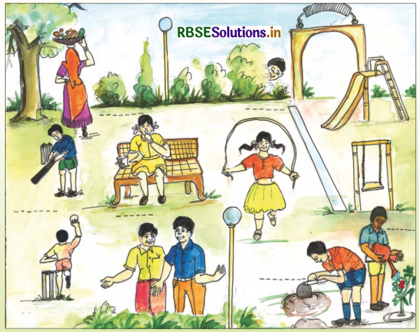 RBSE Solutions for Class 3 English Chapter 2 A Smile with Blessing 5