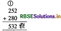 RBSE 4th Class Maths Solutions Chapter 3 संख्याओं में जोड़ 1