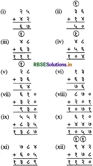 RBSE 4th Class Maths Solutions Chapter 3 संख्याओं में जोड़ 18