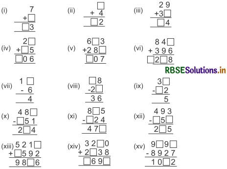 RBSE 5th Class Maths Solutions Chapter 17 मन गणित 7