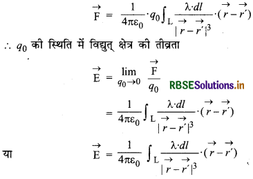 RBSE Class 12 Physics Notes Chapter 1 वैद्युत आवेश तथा क्षेत्र 76