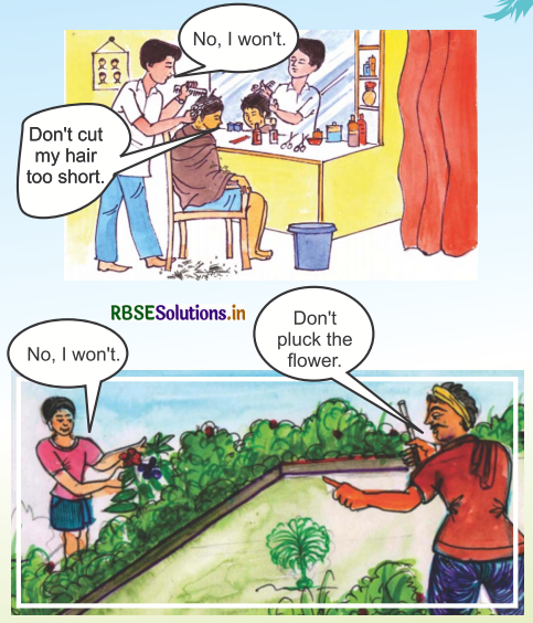 RBSE Solutions for Class 3 English Chapter 4 Good Habits 6