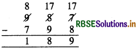 RBSE 4th Class Maths Solutions Chapter 4 संख्याओं में जोड़ – घटाव 10