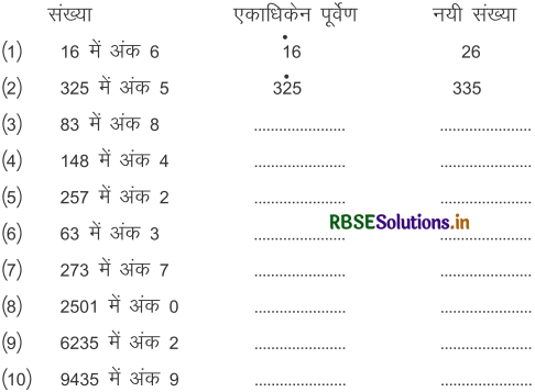 RBSE 4th Class Maths Solutions Chapter 5 वैदिक गणित 1