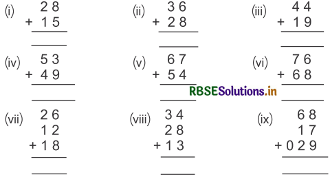 RBSE 4th Class Maths Solutions Chapter 5 वैदिक गणित 3