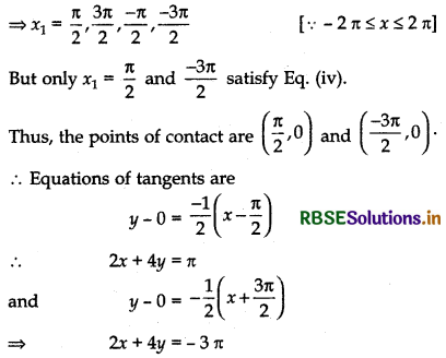 RBSE Class 12 Maths Important Questions Chapter 6 Application of Derivatives 14