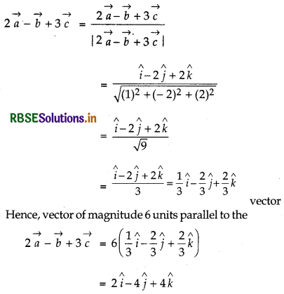 RBSE Class 12 Maths Important Questions Chapter 10 Vector Algebra 4