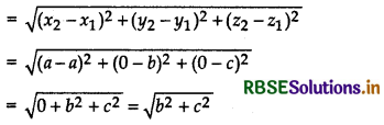RBSE Class 12 Maths Important Questions Chapter 11 Three Dimensional Geometry 3