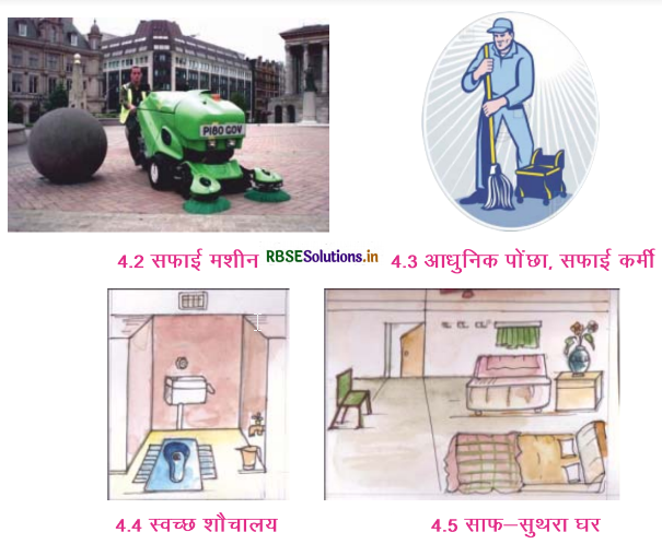 RBSE Solutions for Class 5 EVS Chapter 4 मिलकर करें सफाई 1