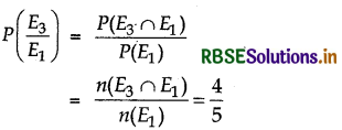 RBSE Class 12 Maths Important Questions Chapter 13 Probability 4