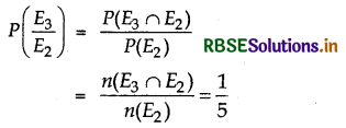 RBSE Class 12 Maths Important Questions Chapter 13 Probability 5
