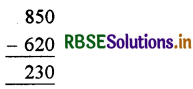 RBSE 3rd Class Maths Solutions Chapter 3 घटाव 24