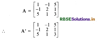 RBSE Solutions for Class 12 Maths Chapter 3 आव्यूह Ex 3.3 11