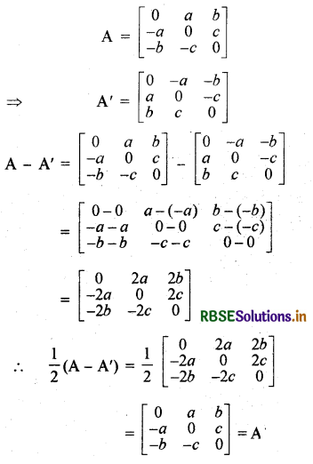 RBSE Solutions for Class 12 Maths Chapter 3 आव्यूह Ex 3.3 16