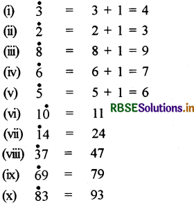 RBSE 3rd Class Maths Solutions Chapter 6 वैदिक गणित परिचय 2