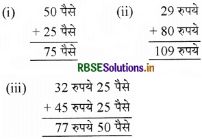 RBSE 3rd Class Maths Solutions Chapter 7 भारतीय मुद्रा 24