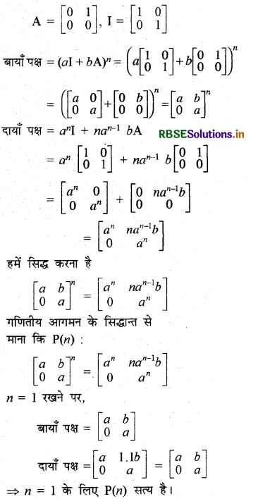 RBSE Solutions for Class 12 Maths Chapter 3 आव्यूह विविध प्रश्नावली 1