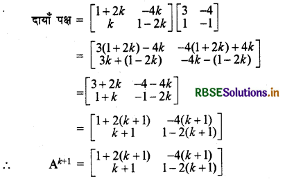 RBSE Solutions for Class 12 Maths Chapter 3 आव्यूह विविध प्रश्नावली 4