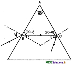 RBSE Solutions for Class 12 Physics Chapter 9 किरण प्रकाशिकी एवं प्रकाशिक यंत्र 12