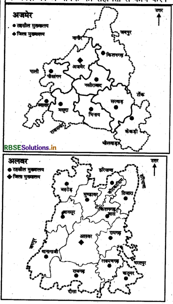 RBSE Solutions for Class 5 EVS Chapter 17 अपना जिला 2