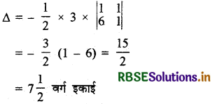RBSE Solutions for Class 12 Maths Chapter 4 सारणिक Ex 4.3 1