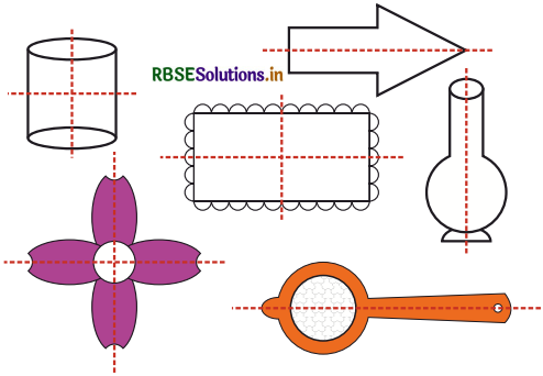 RBSE 3rd Class Maths Solutions Chapter 16 सममिति 3