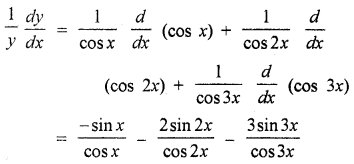 RBSE Solutions for Class 12 Maths Chapter 5 सांतत्य तथा अवकलनीयता Ex 5.5 1