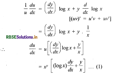 RBSE Solutions for Class 12 Maths Chapter 5 सांतत्य तथा अवकलनीयता Ex 5.5 13