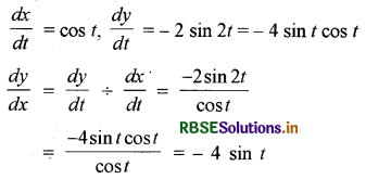 RBSE Solutions for Class 12 Maths Chapter 5 सांतत्य तथा अवकलनीयता Ex 5.6 3