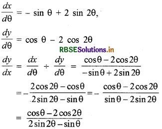 RBSE Solutions for Class 12 Maths Chapter 5 सांतत्य तथा अवकलनीयता Ex 5.6 5
