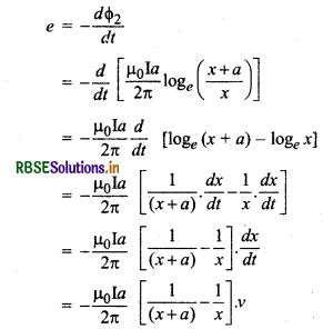 RBSE Solutions for Class 12 Physics Chapter 6 वैद्युत चुंबकीय प्रेरण 13