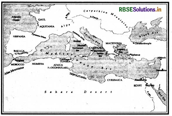 RBSE Class 11 History Important Questions Chapter 3 An Empire Across Three Continents  4