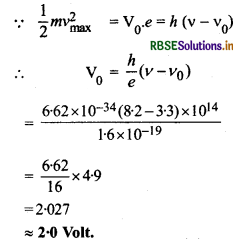 RBSE Solutions for Class 12 Physics Chapter 11 विकिरण तथा द्रव्य की द्वैत प्रकृति 7