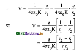 RBSE Solutions for Class 12 Physics Chapter 2 स्थिर वैद्युत विभव तथा धारिता 57