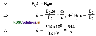 RBSE Solutions for Class 12 Physics Chapter 8 वैद्युतचुंबकीय तरंगें 7