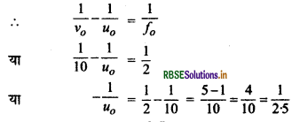 RBSE Solutions for Class 12 Physics Chapter 9 किरण प्रकाशिकी एवं प्रकाशिक यंत्र 28