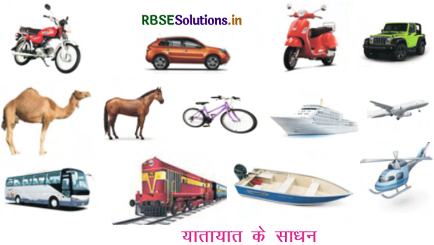 RBSE Solutions for Class 4 EVS Chapter 22 यात्रा 1