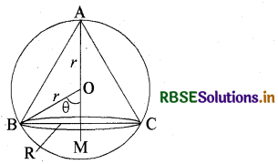 RBSE Solutions for Class 12 Maths Chapter 6 अवकलज के अनुप्रयोग विविध प्रश्नावली 18