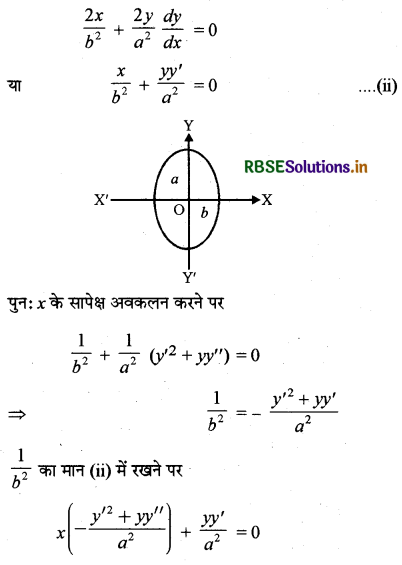 RBSE Solutions for Class 12 Maths Chapter 9 अवकल समीकरण Ex 9.3 9