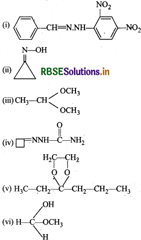 RBSE Solutions for Class 12 Chemistry Chapter 12 ऐल्डिहाइड, कीटोन एवं कार्बोक्सिलिक अम्ल 28