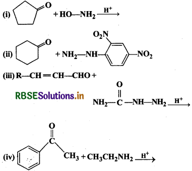 RBSE Solutions for Class 12 Chemistry Chapter 12 ऐल्डिहाइड, कीटोन एवं कार्बोक्सिलिक अम्ल 4