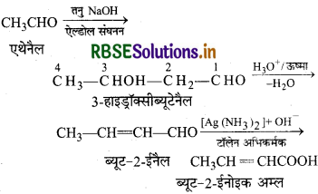 RBSE Solutions for Class 12 Chemistry Chapter 12 ऐल्डिहाइड, कीटोन एवं कार्बोक्सिलिक अम्ल 40