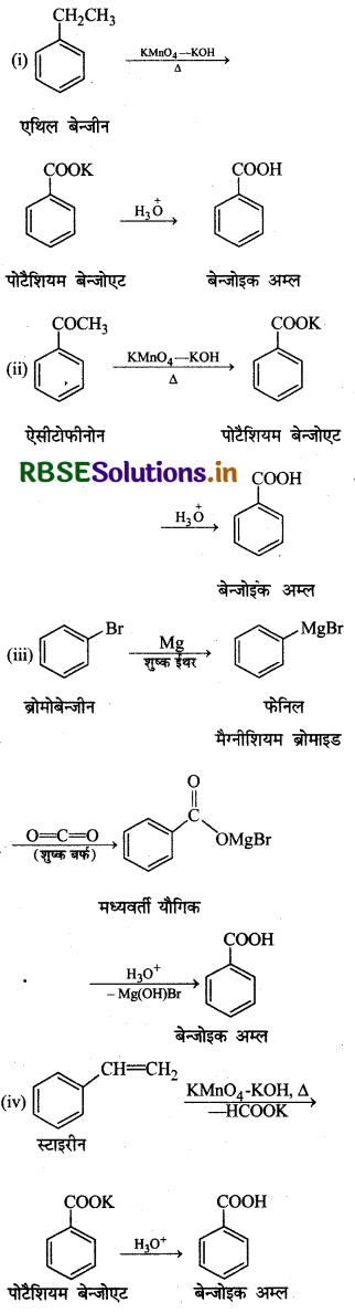 RBSE Solutions for Class 12 Chemistry Chapter 12 ऐल्डिहाइड, कीटोन एवं कार्बोक्सिलिक अम्ल 7